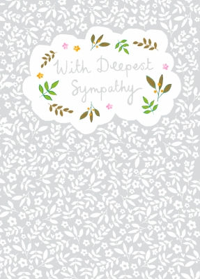 With Deepest Sympathy Card