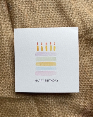 Birthday Cake Card