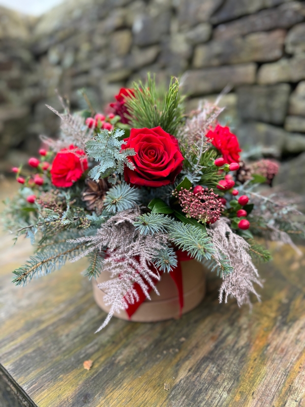 Luxury Christmas Hatbox