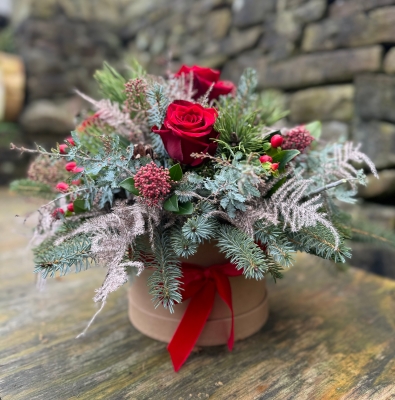 Luxury Christmas Hatbox