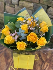 A Dozen Yellow Roses