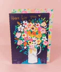 Here For You Card