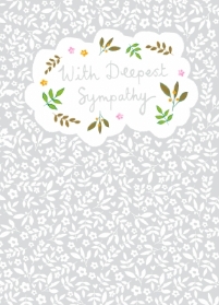 With Deepest Sympathy Card