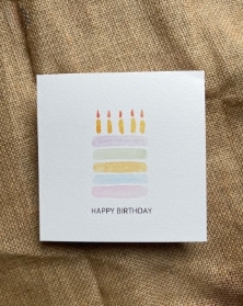 Birthday Cake Card