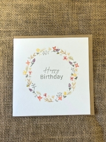 Floral Birthday Card