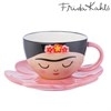 FRIDA CUP AND FLOWER SAUCER SET