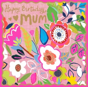 Happy Birthday Mum Card