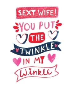 Sexy Wife Birthday Card